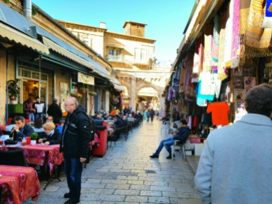 We had a few minutes to shop in the Christian Quarter of the Old City